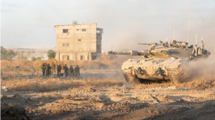 Al-Qassam-Brigaden greifen fünf israelische Kampfpanzer im Norden von Gaza an