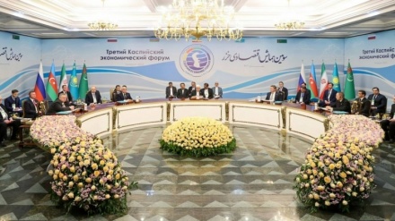Strategische Position der Nachbarn in iranischer Politik; Äußerungen der Vertreter der Anrainerstaaten des Kaspischen Meeres beim 3.Wirtschaftsforum