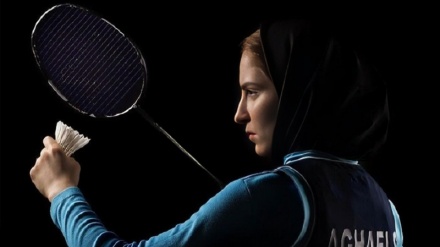 Soraya Aghaei - die bekannte iranische Badminton-Spielerin