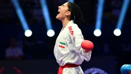 Iranische Karateka gewinnt Gold - Golshadnejad ist Asienmeisterin
