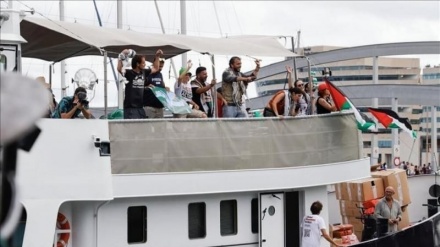 Italienisches Rettungsschiff schließt sich der „Suomud“-Flotte zur Unterstützung Gazas an